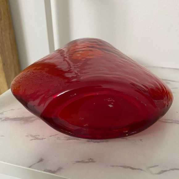 Vintage Ruby red vase - Picture 3 of 4